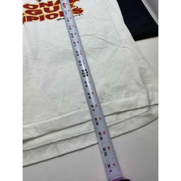 Vintage Trench Cincinnati Reds Size L 1990s World Series Single Stitch T-Shirt - Picture 8 of 9